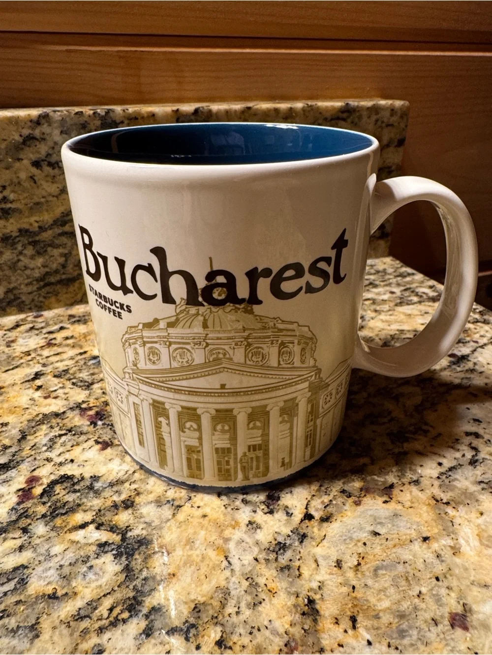 Starbucks Bucharest coffee mug from the